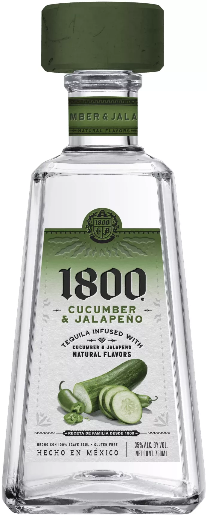1800 Cucumber Jalapeño Tequila