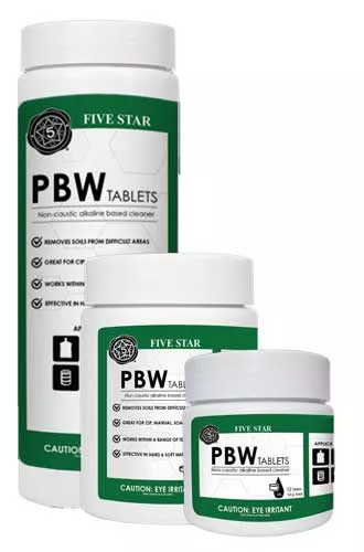 2.5 Gram PBW Tablet, 50 Tablets