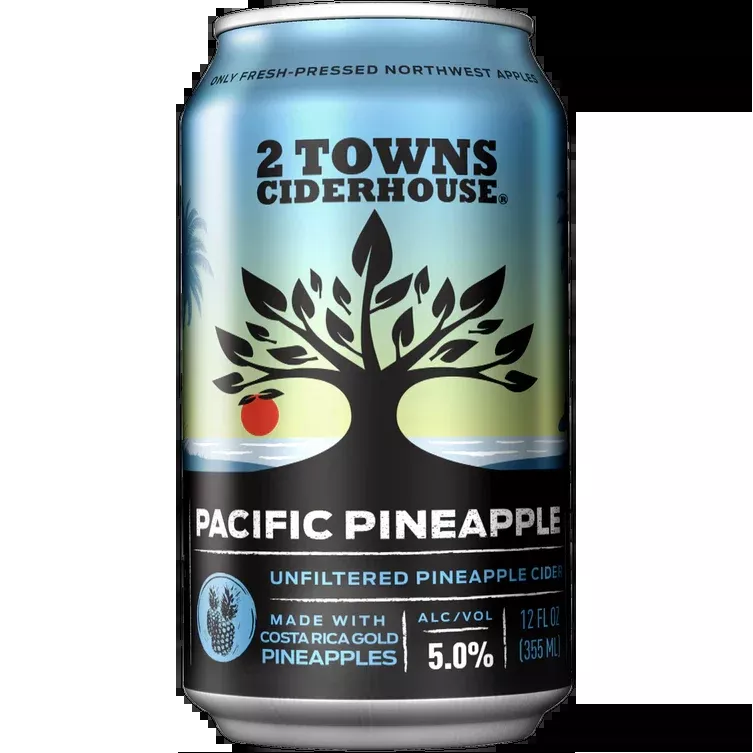 2 Towns Ciderhouse 'Pacific Pineapple' Cider, Oregon