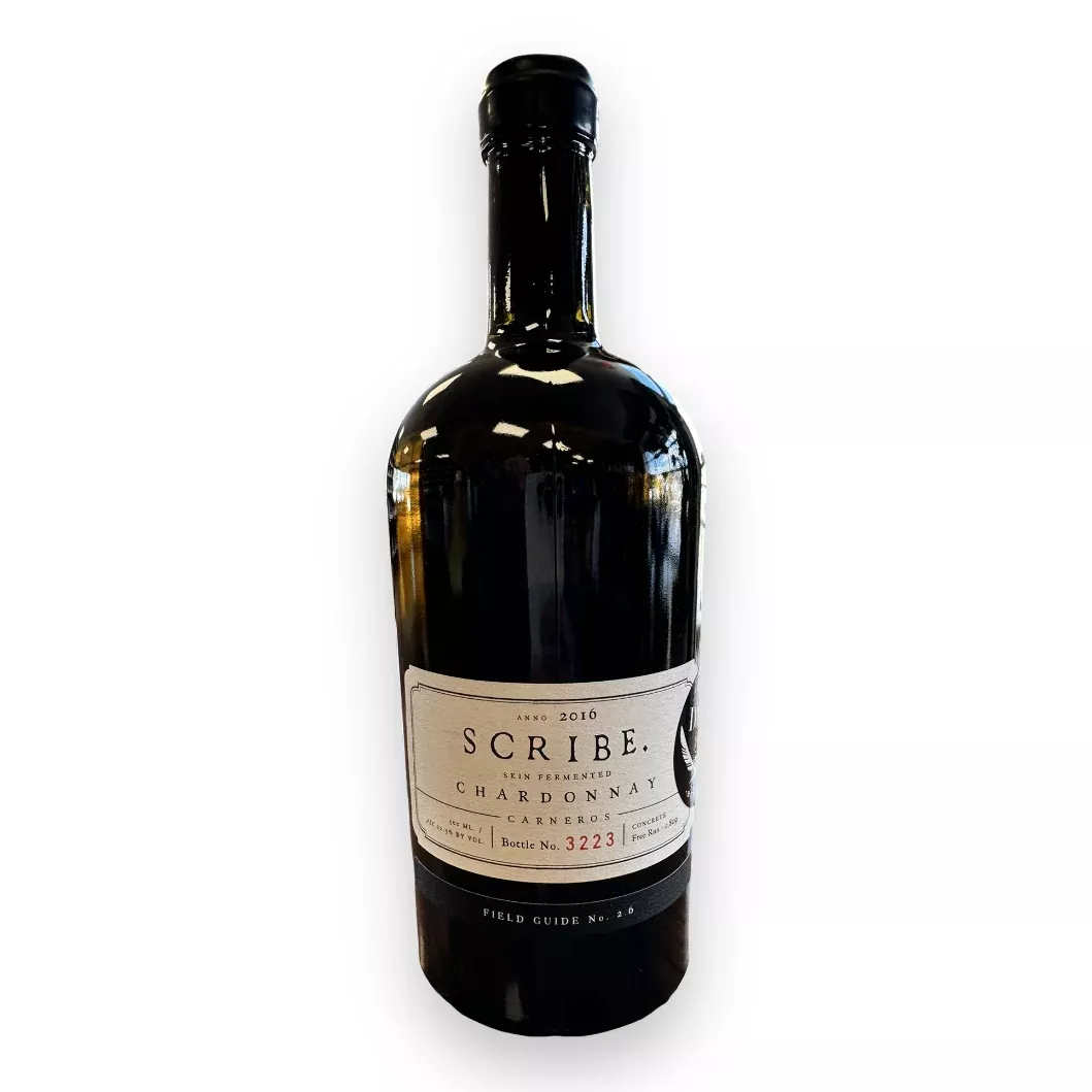 2016 Scribe, Skin Fermented Chardonnay, Carneros, Sonoma County, California 500mL