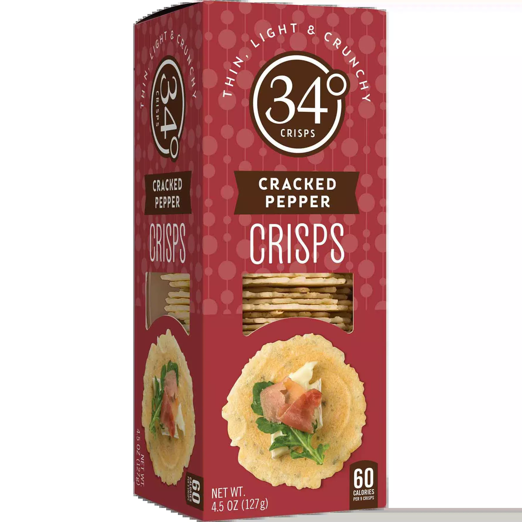 34 Degree 'Cracked Pepper Crisps' Crackers, Colorado