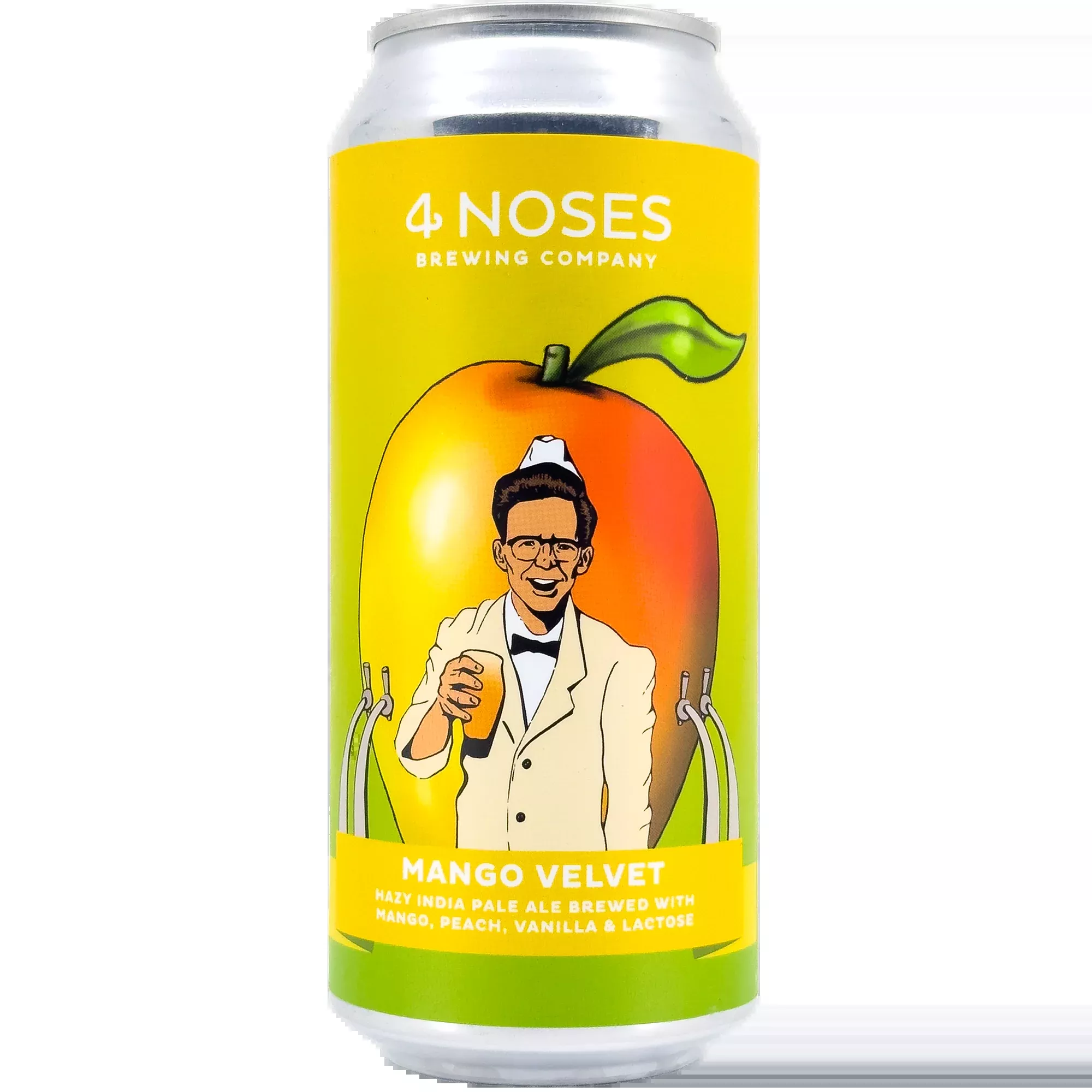 4 Noses Brewing 'Mango Velvet Milkshake' IPA Beer, Colorado
