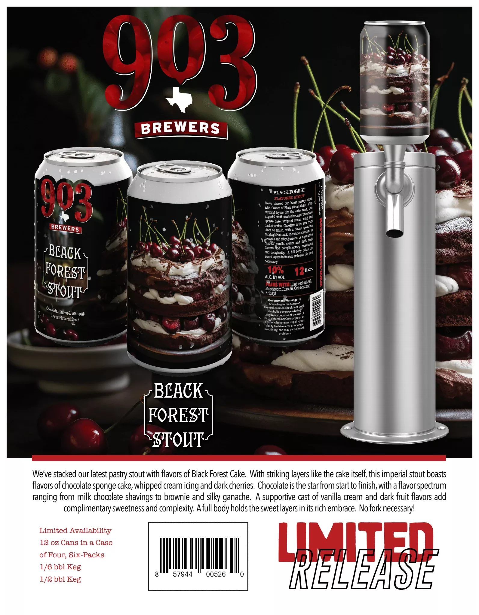 903 Black Forest Stout 4pk