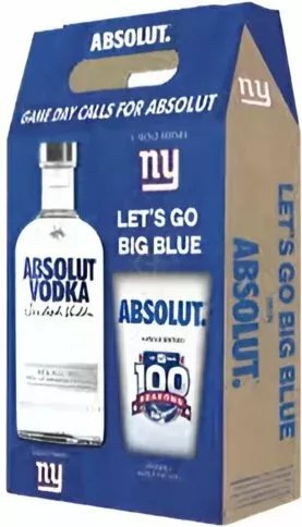 Absolut Vodka Giants Gift Set