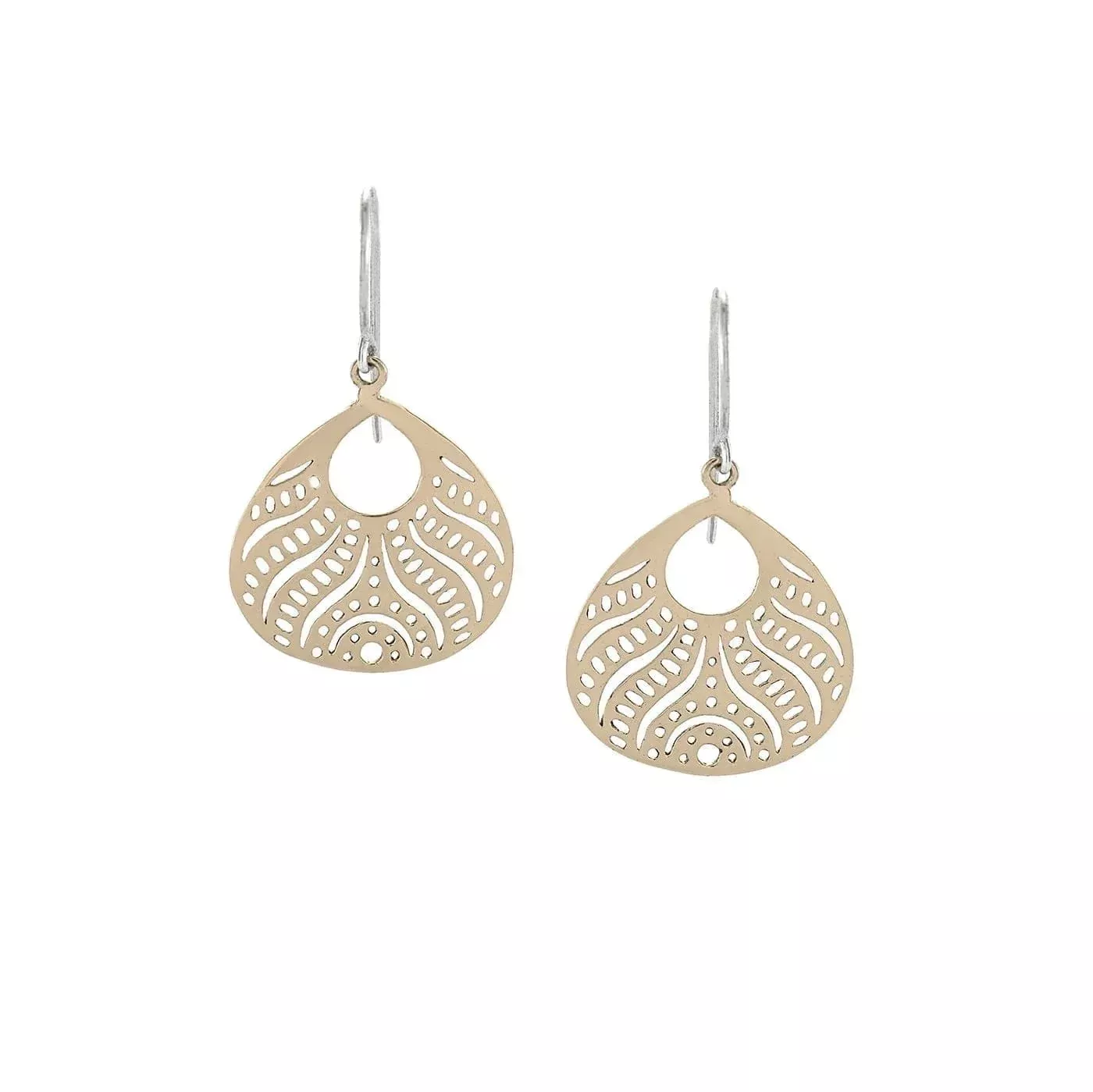 Abundance Earrings – Peacock Feather Inspired Prosperity Jewelry