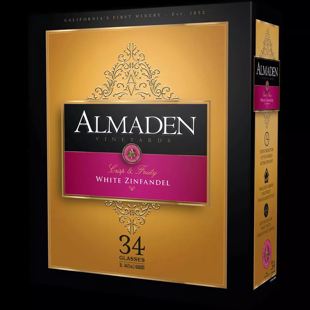 Almaden White Zin Box 5L