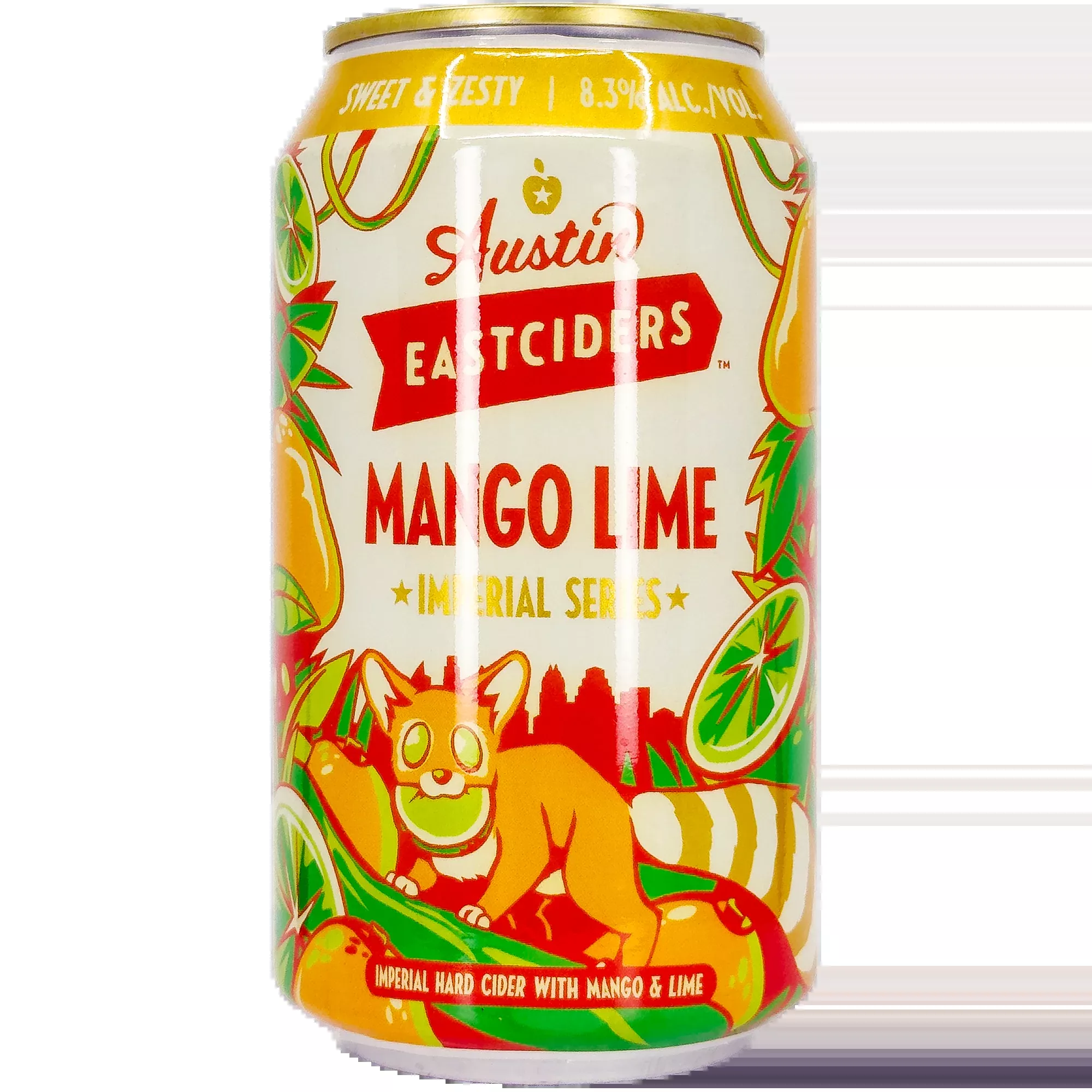 Austin Eastciders Imperial Mango Lime Cider, Texas