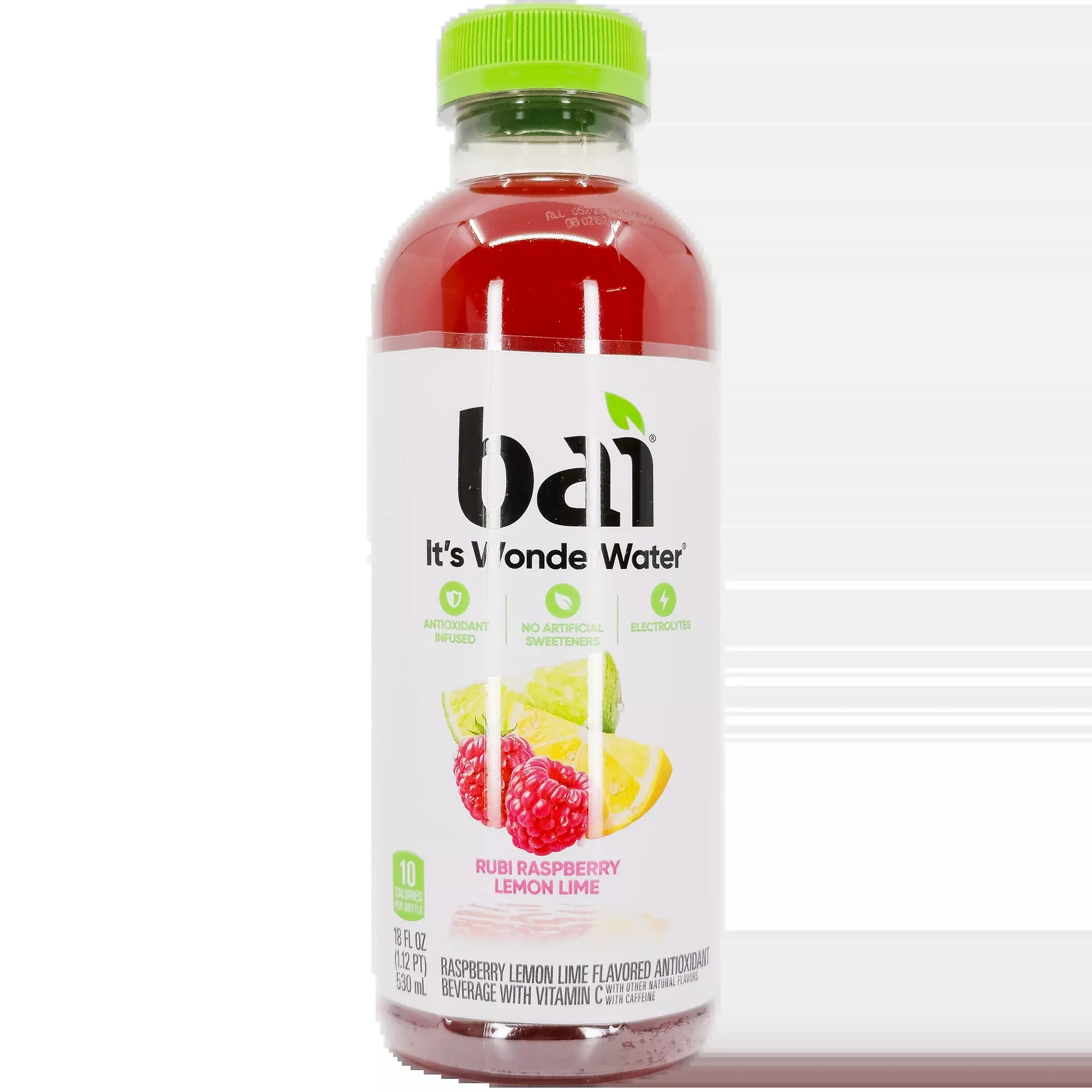 Bai Wonderwater Infusion Rubi Raspberry Lemon Lime Juice