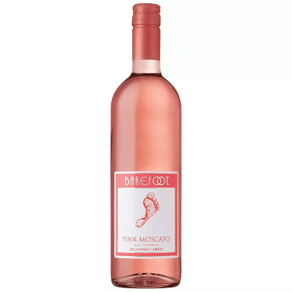 Barefoot Pink Mosc 750ml