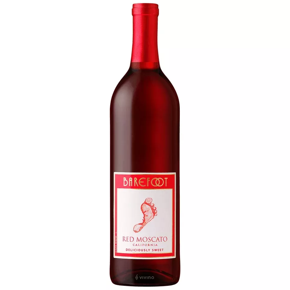 Barefoot Red Moscato 750ml