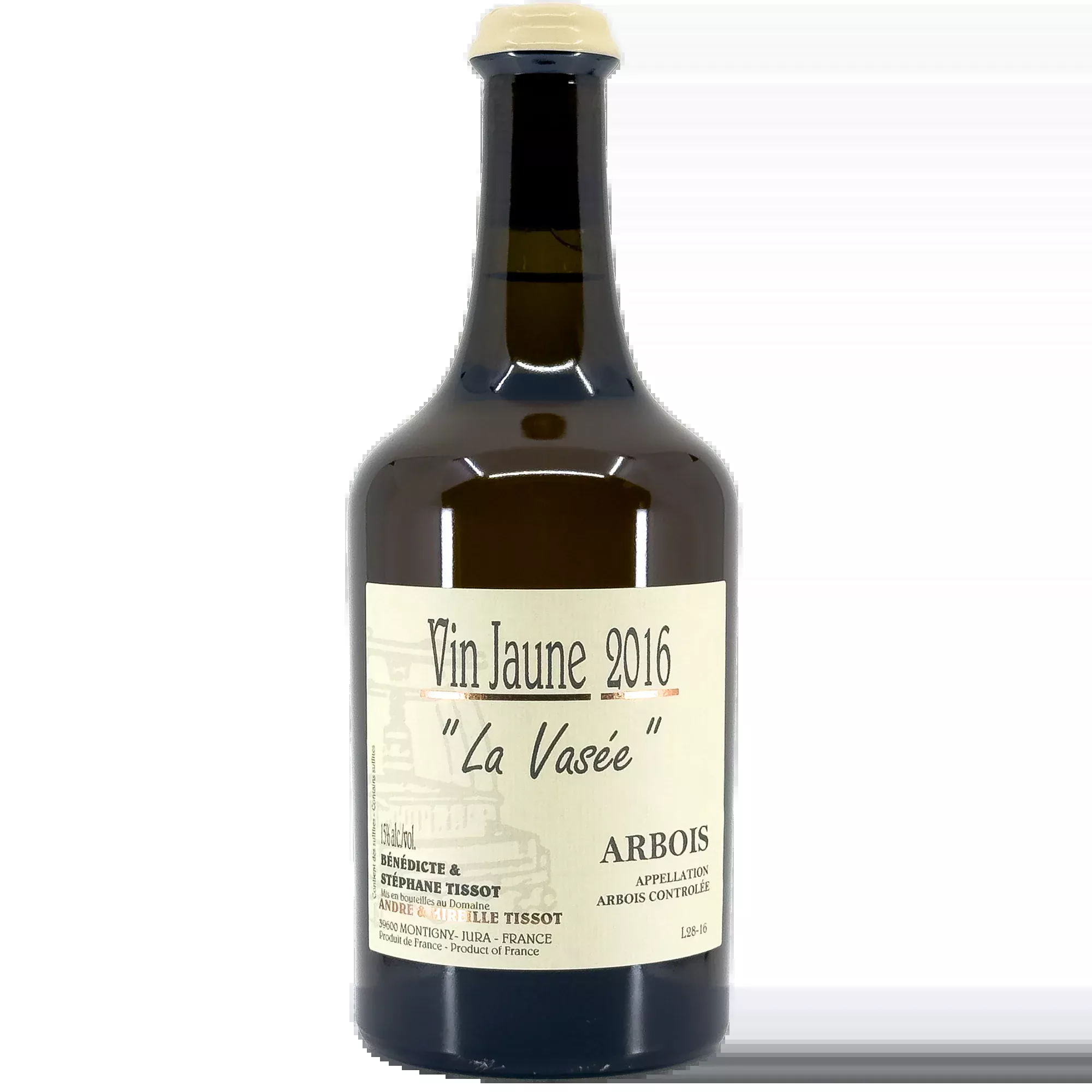 Benedicte & Stephane Tissot Arbois 'La Vasee' Vin Jaune, Jura, France
