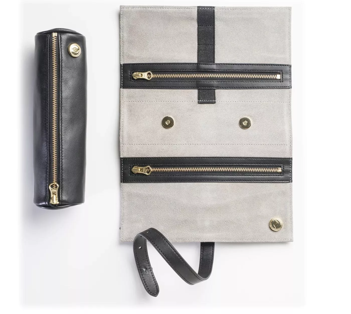 Black Lambskin Ritual Case – Rogue Paq Luxury Organizer