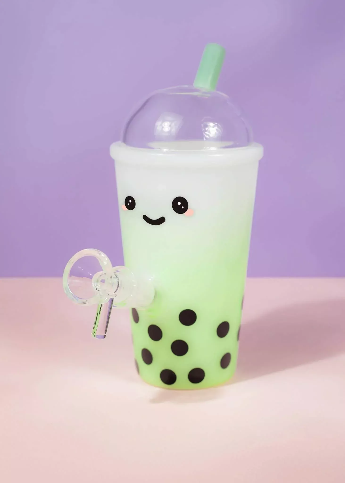 Boba Bong – 7” Bubble Tea Style Glass Bong by CannaStyle