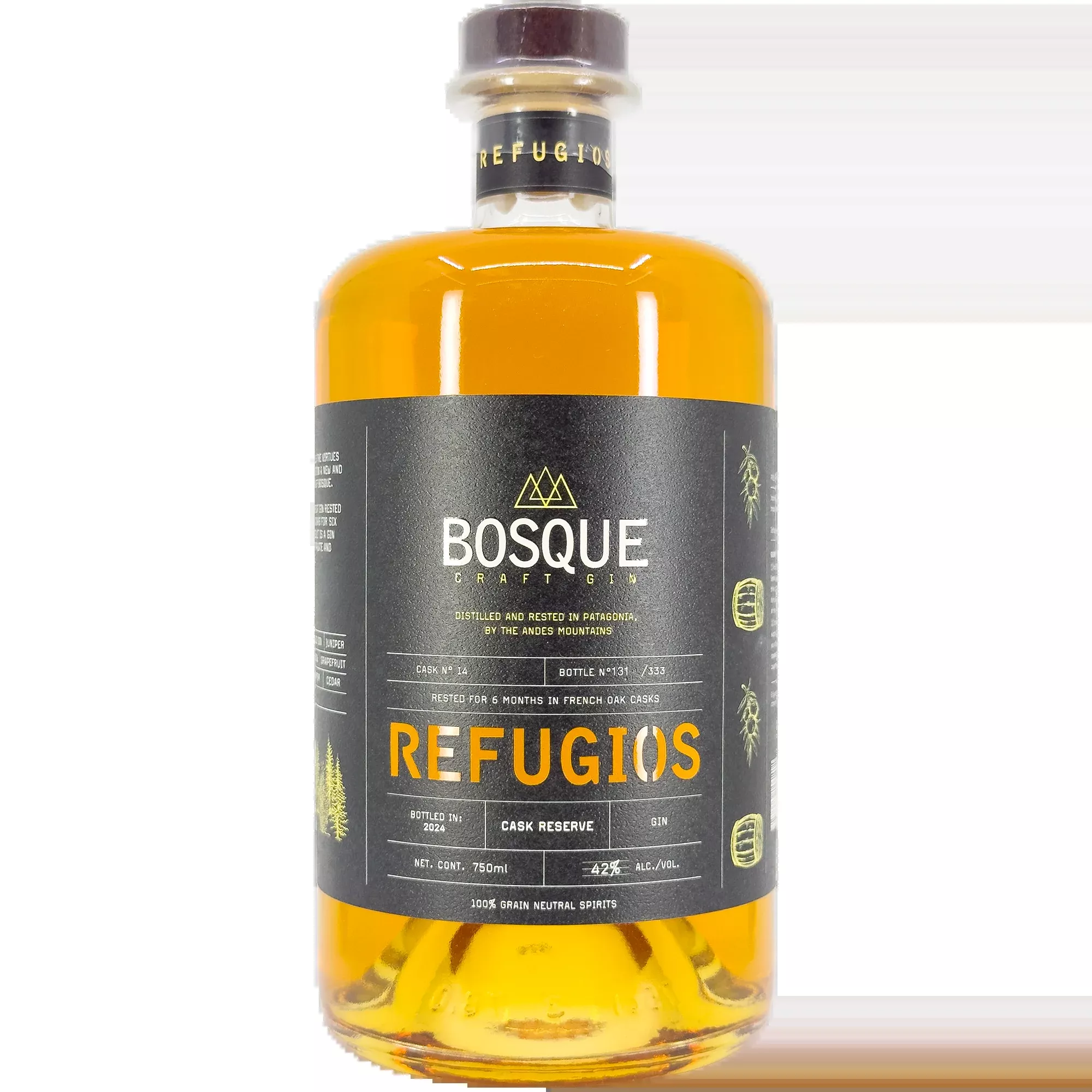 Bosque 'Refugios' Gin, Patagonia, Argentina