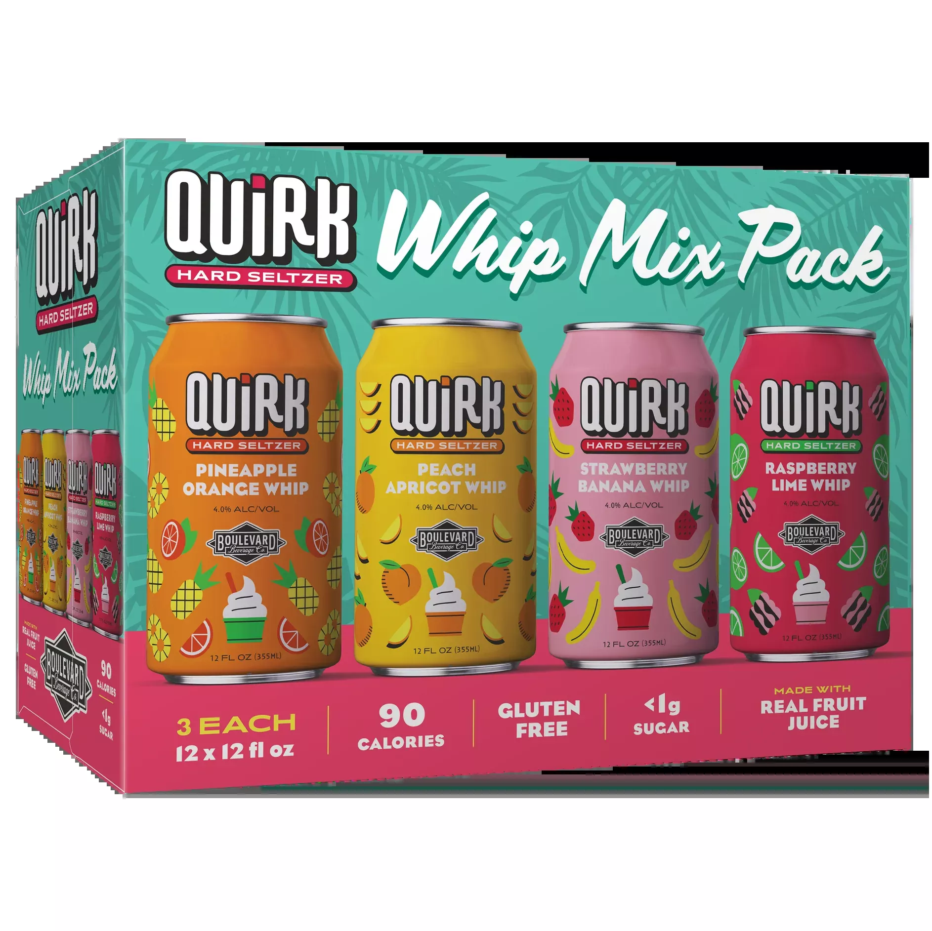 Boulevard Brewing 'Quirk' Hard Seltzer, Missouri