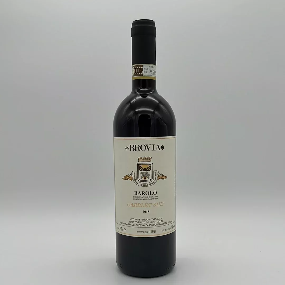 Brovia Barolo Garblet Sue 2018