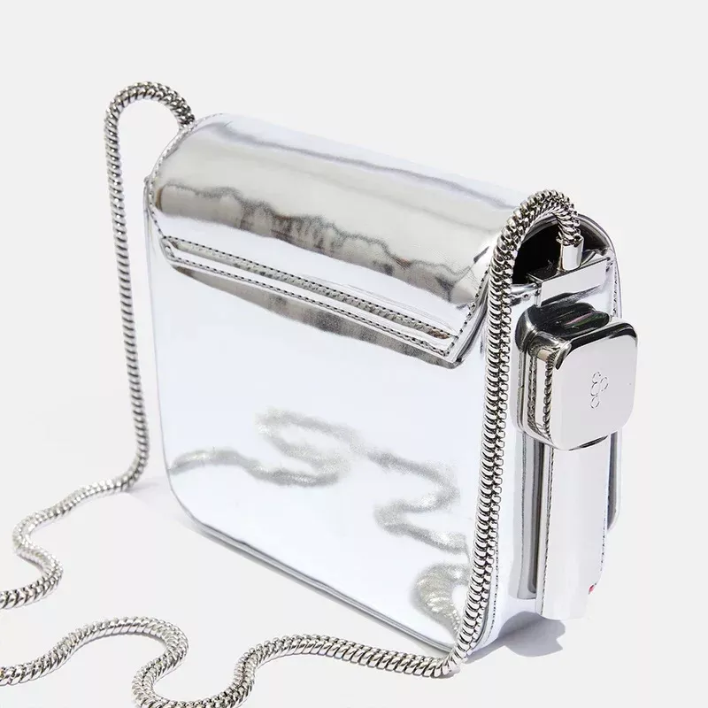 Burn Bag in Silver Mirror