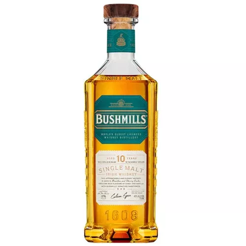 Bushmills Irish Whiskey 10 Year - 750ML