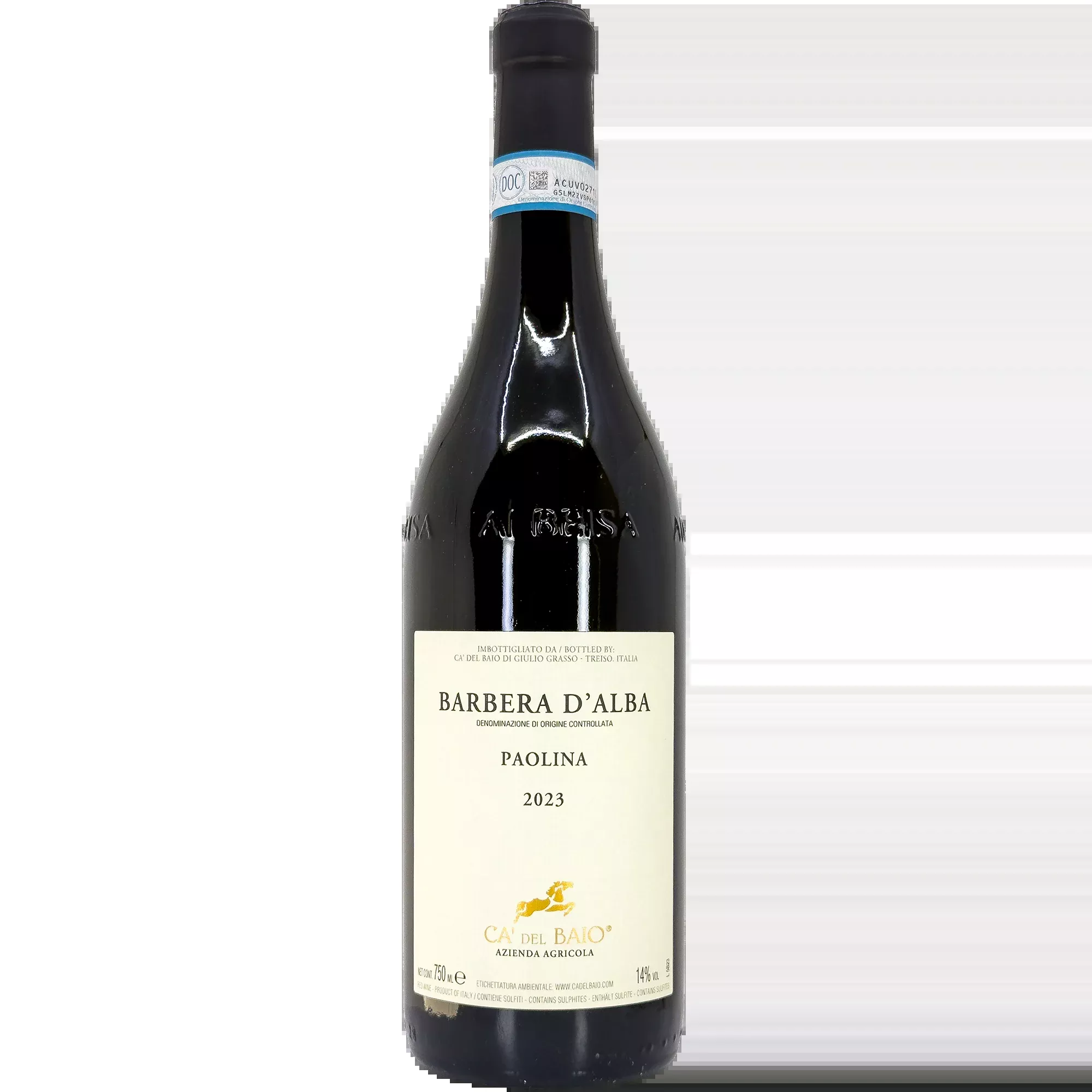 Ca' del Baio 'Paolina' Barbera d'Alba, Piedmont, Italy