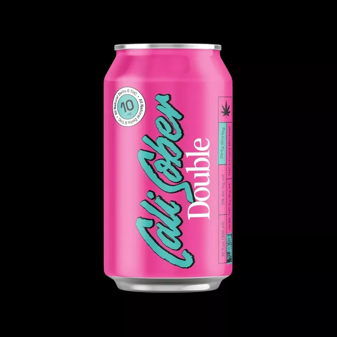 Cali Sober Dirty Shirley Double – 10mg THC Mocktail