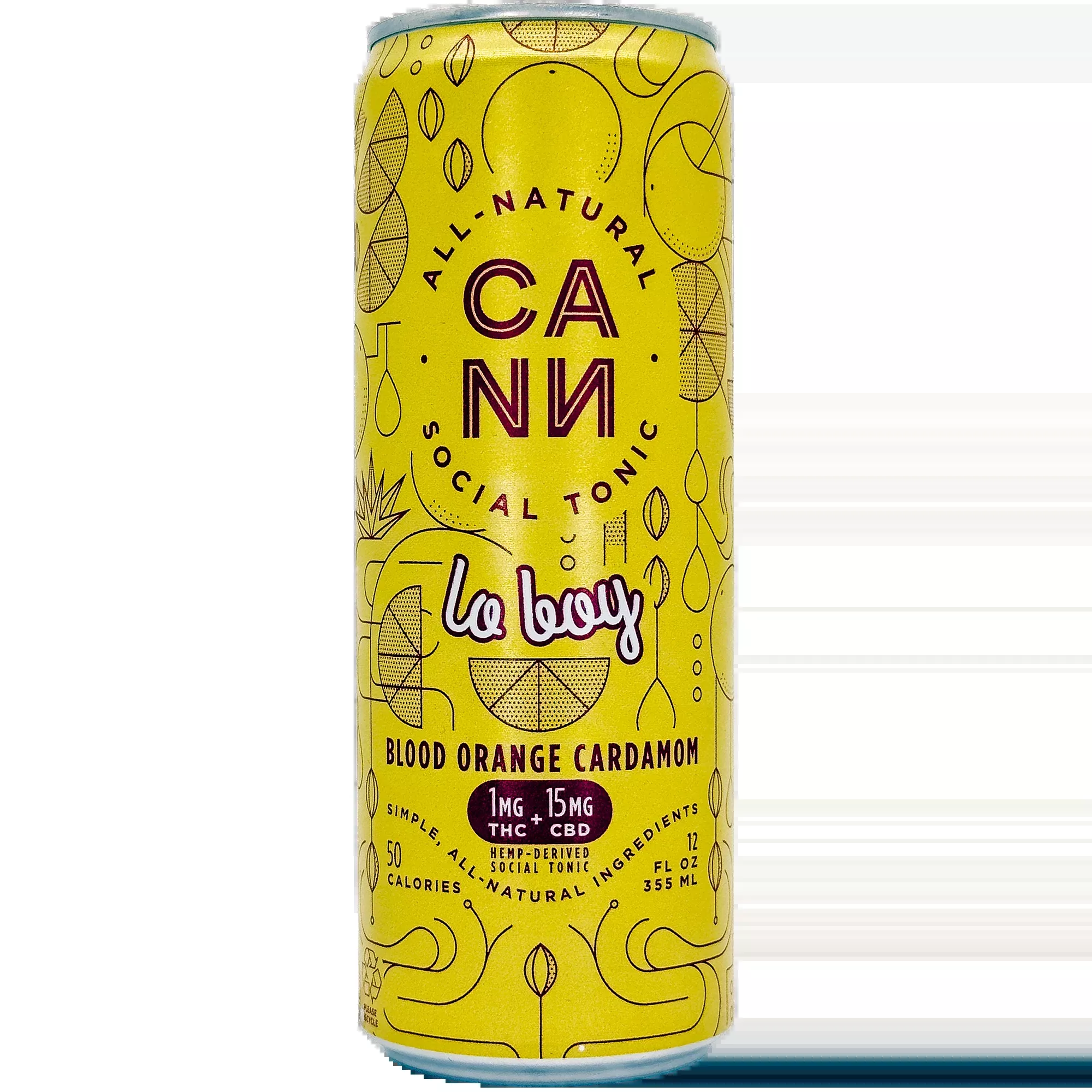 CANN 'Lo Boy' Lemon Lavender Cannabis Social Tonic, California