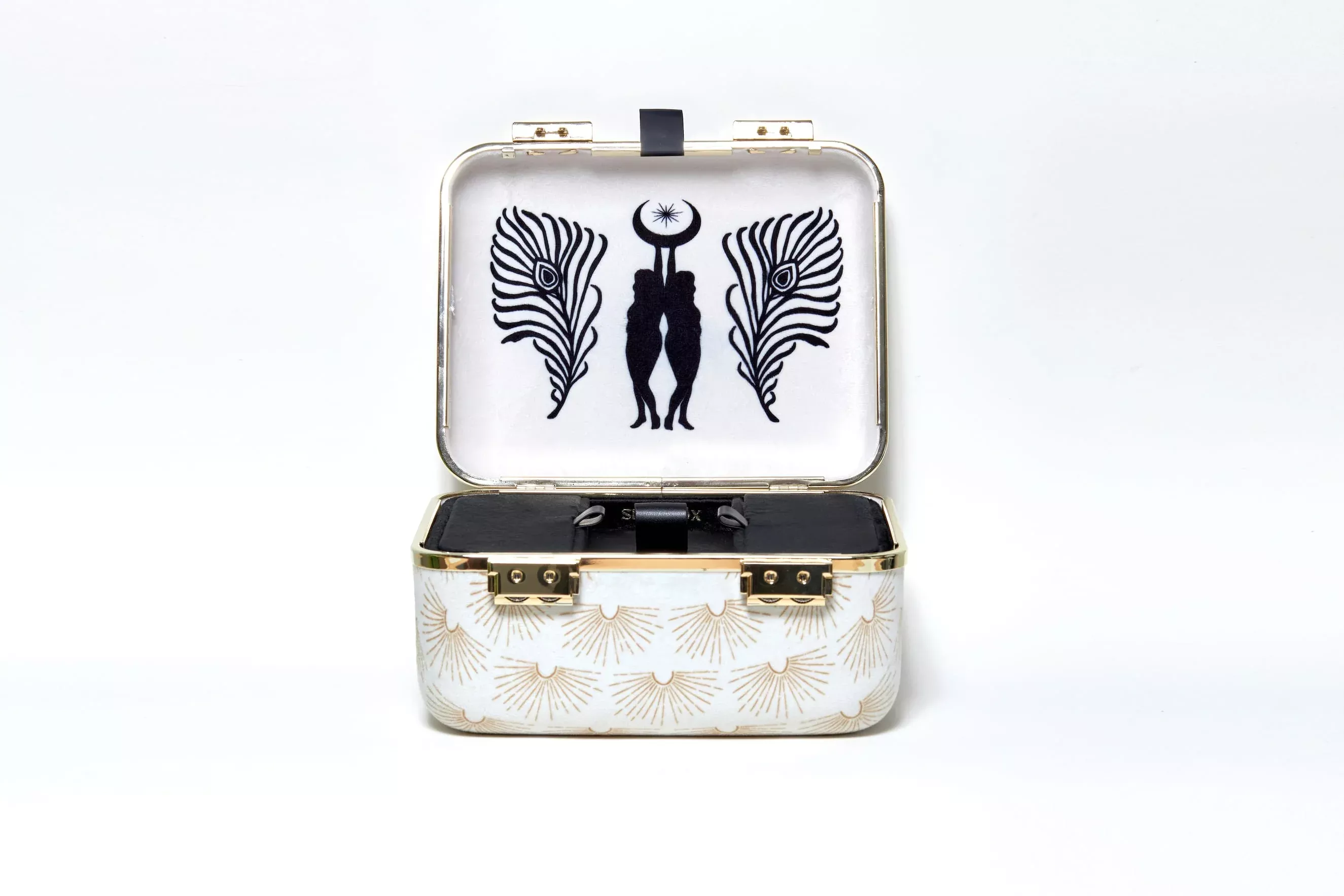 Celestial Stash Box – Smell-Proof Ultra-Suede Lockbox by Snugbox