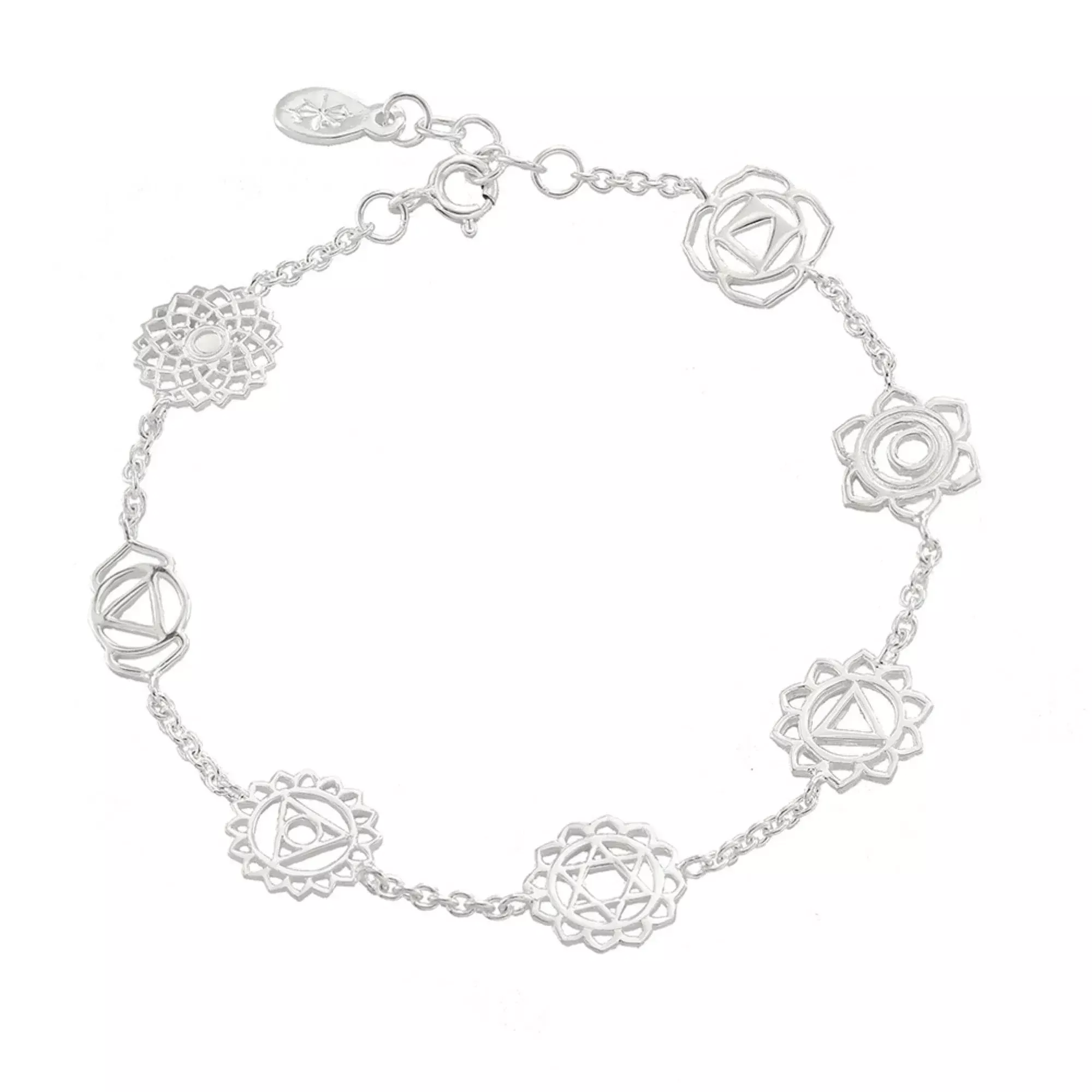 Chakra Filigree Bracelet – Seven Chakra Energy Balance Jewelry