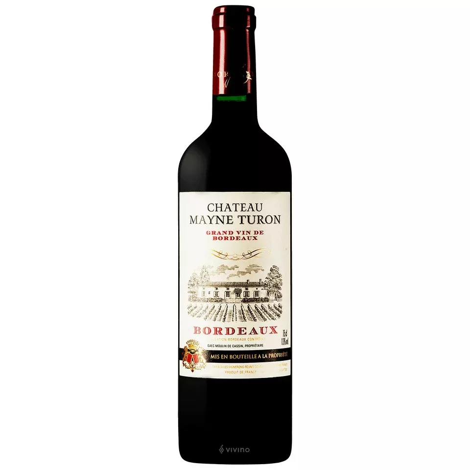 Chateau Mayne Turon Tin Label 750ml