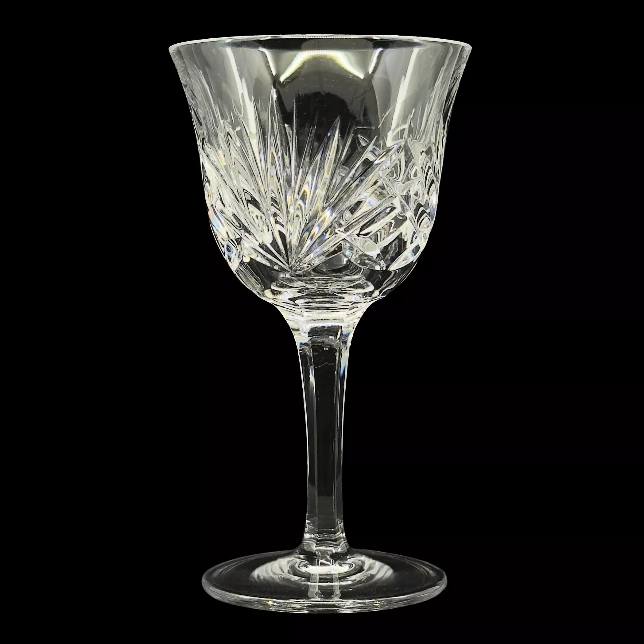 'Cherrywood' Claret Wine Glass by Gorham Crystal