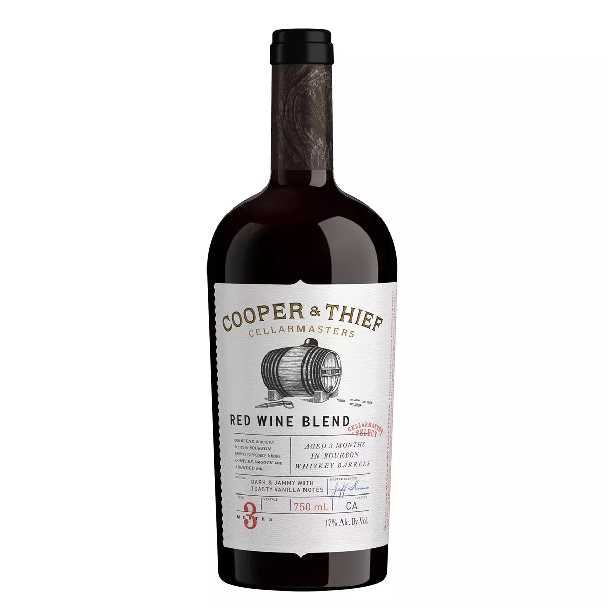 Cooper & Thief Red Bourbon Brl Aged 750ml