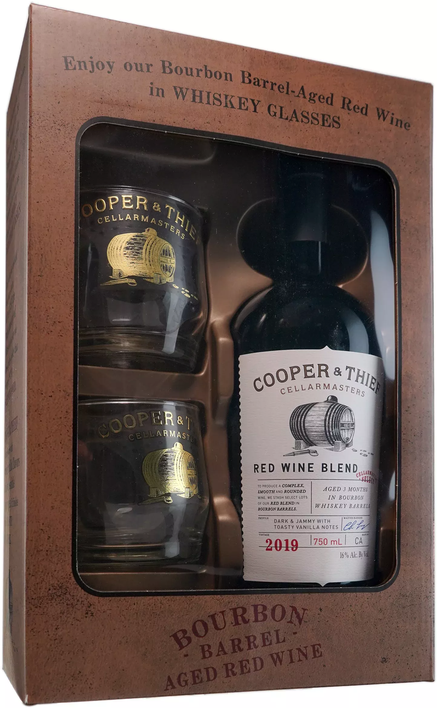 Cooper & Thief Red Gift Set