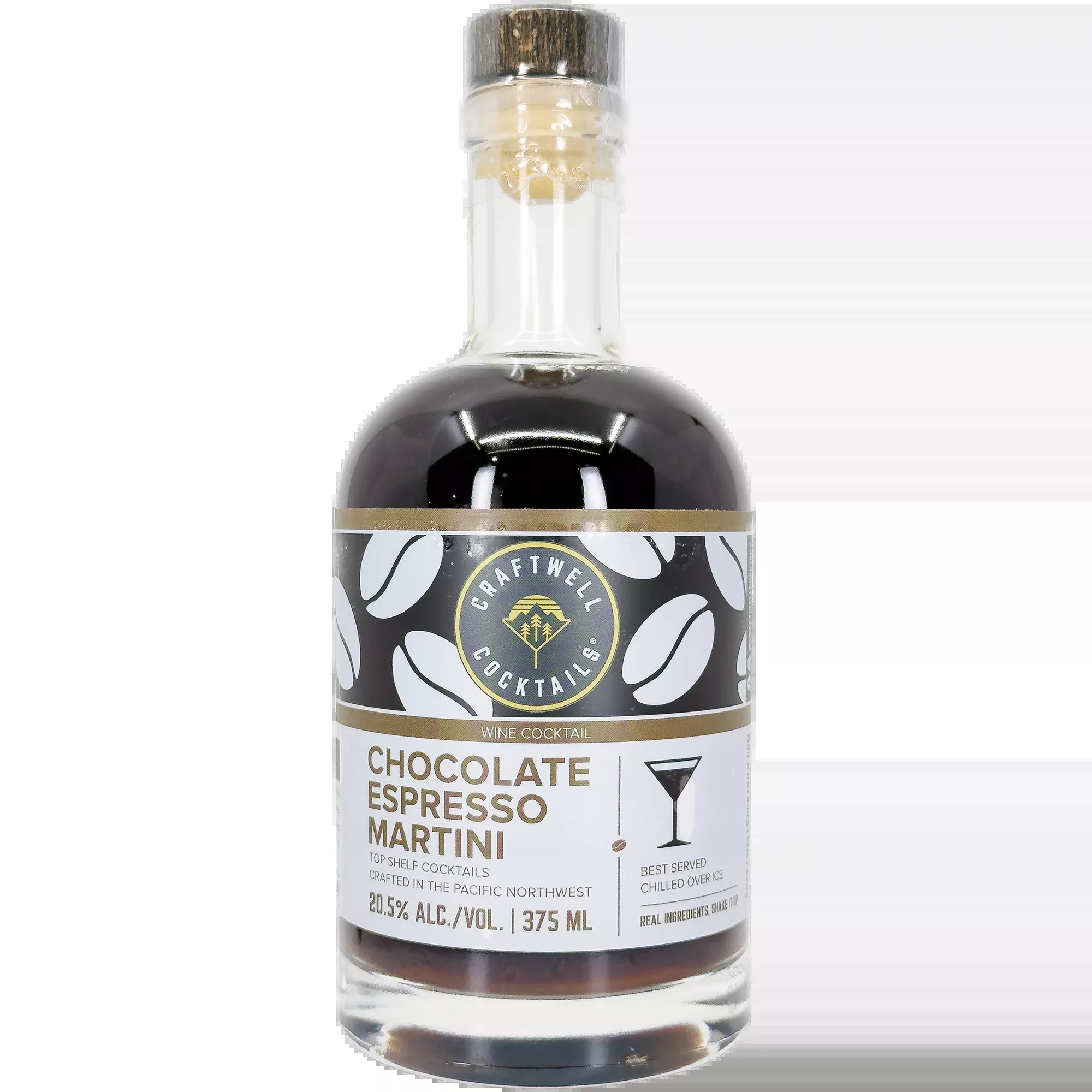 Craftwell Signature Chocolate Espresso Martini Wine Cocktail, Corvalis, Oregon