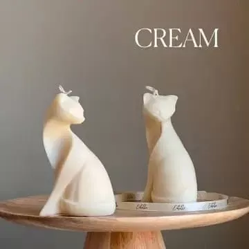 Cute Cat Candle | Hand-Poured Decorative Soy Wax Candle