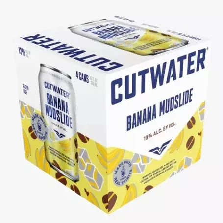 Cutwater Banana Mudslide 12oz 4pk