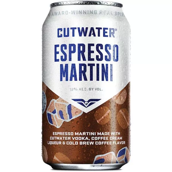 Cutwater Chocolate Espresso Martini 12oz Single