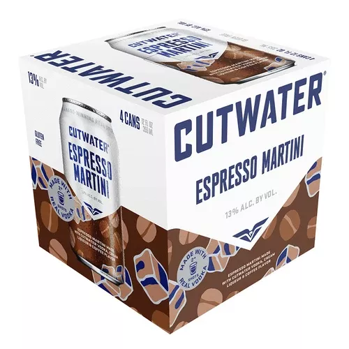 Cutwater Espresso Martini 12oz 4pk