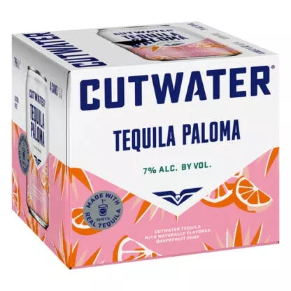 Cutwater Grapefruit Tequila Paloma 12oz 4pk