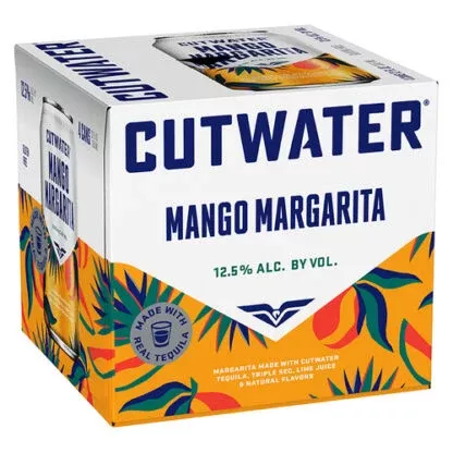 Cutwater Mango Margarita 12oz 4pk