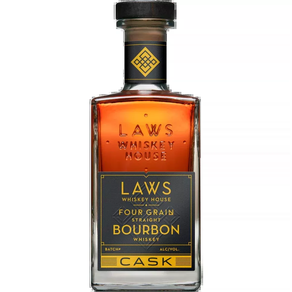 A.D. Laws 'Four Grain' Cask Strength Straight Bourbon Whiskey