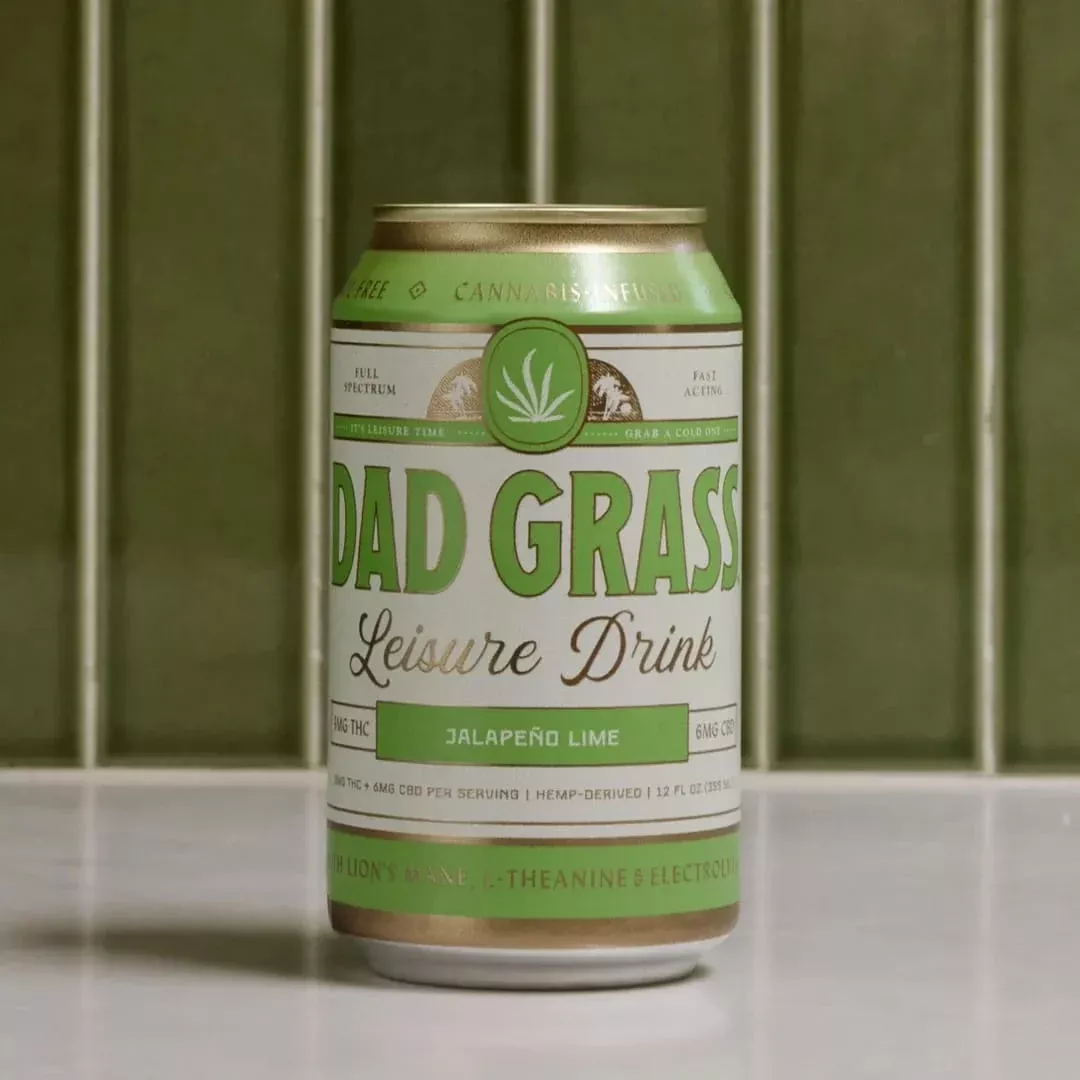 Dad Grass THC Drink - Jalapeño Lime