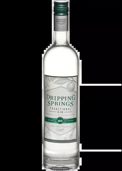 Dripping Spring Gin 750mL
