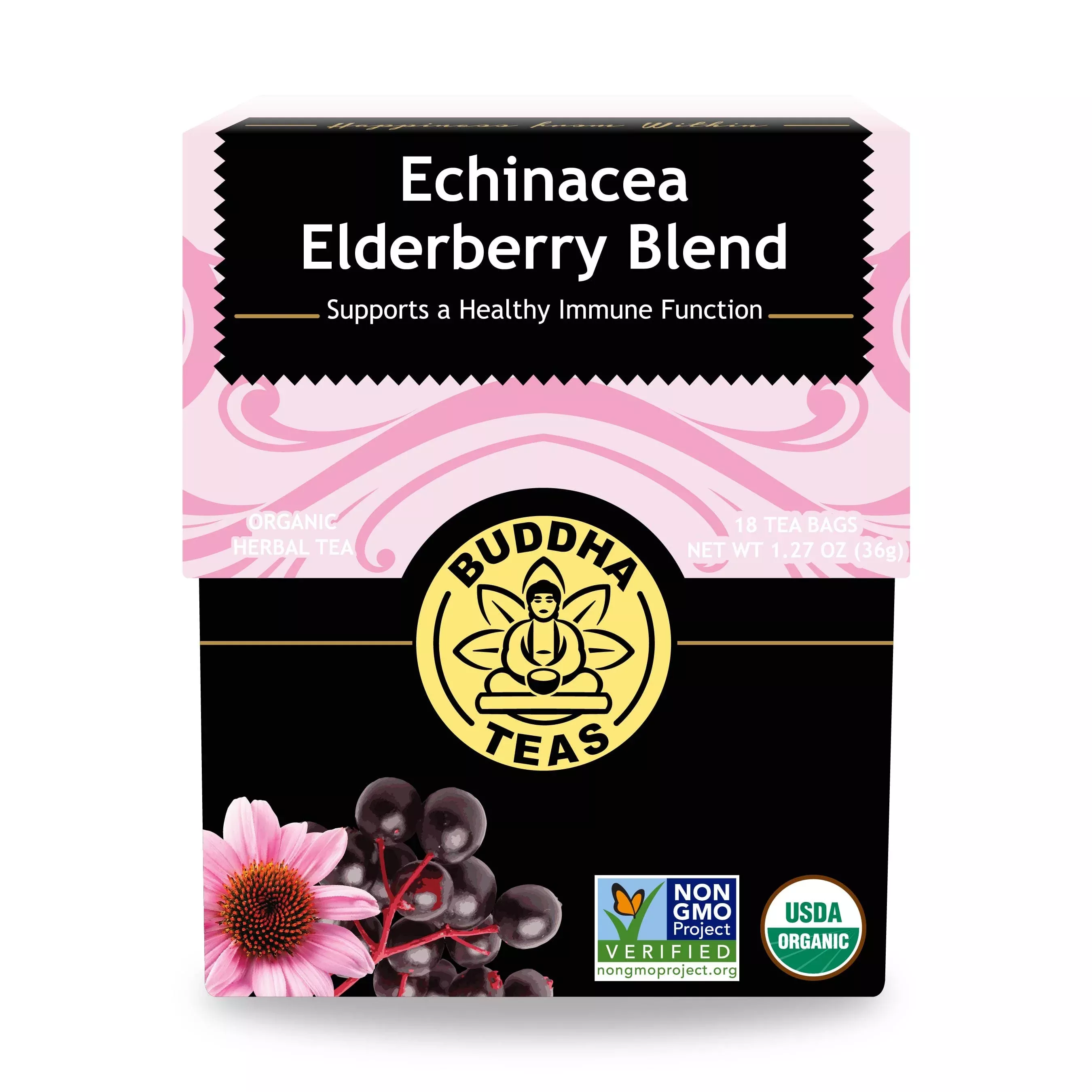 Echinacea Elderberry – Immune Boosting Herbal Tea