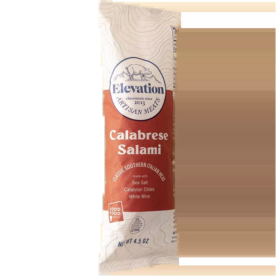 Elevation Meats Calabrese Salami, Colorado