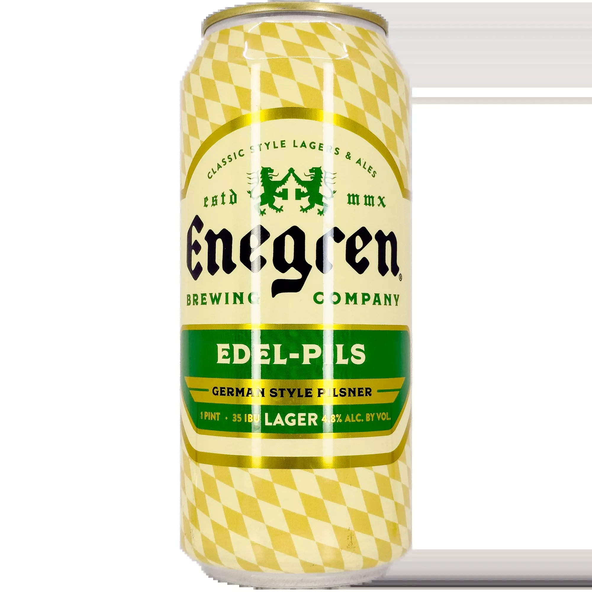 Enegren Brewing Co. 'Edel Pils' Lager Beer, California