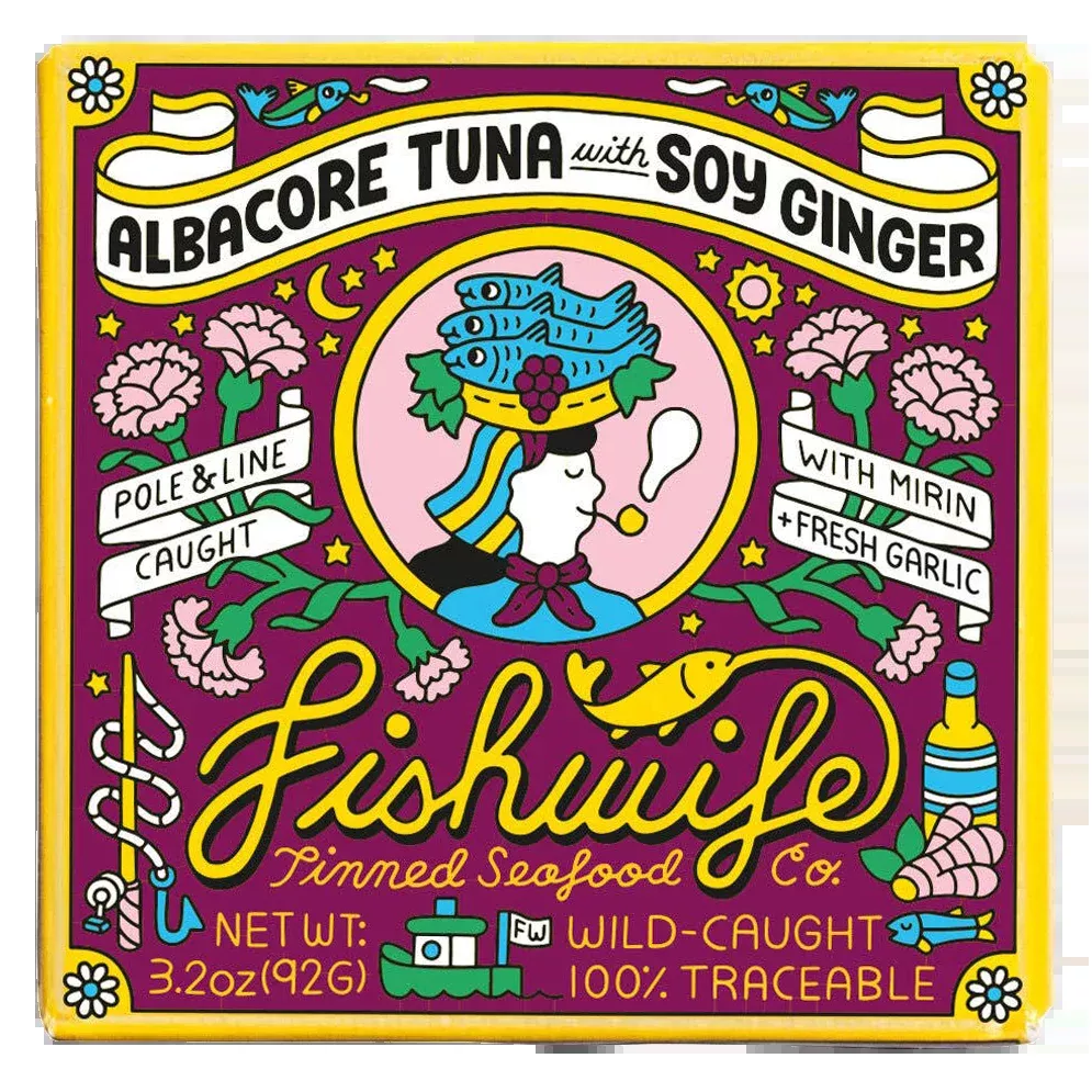 Fishwife Albacore Tuna with Soy Ginger, Spain