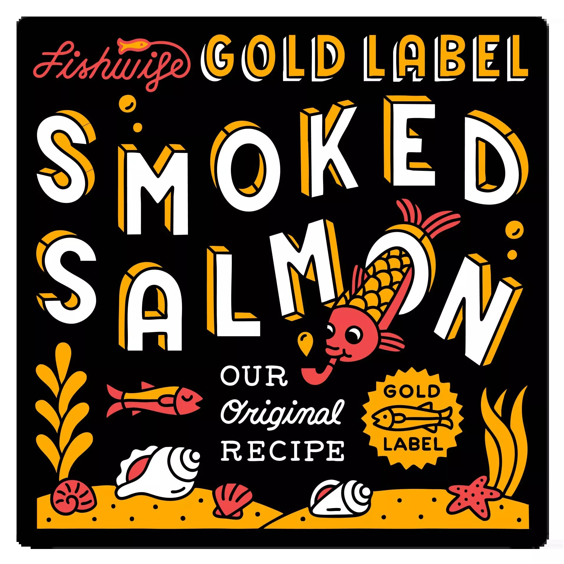 Fishwife Gold Label Smoked Salmon, Norway
