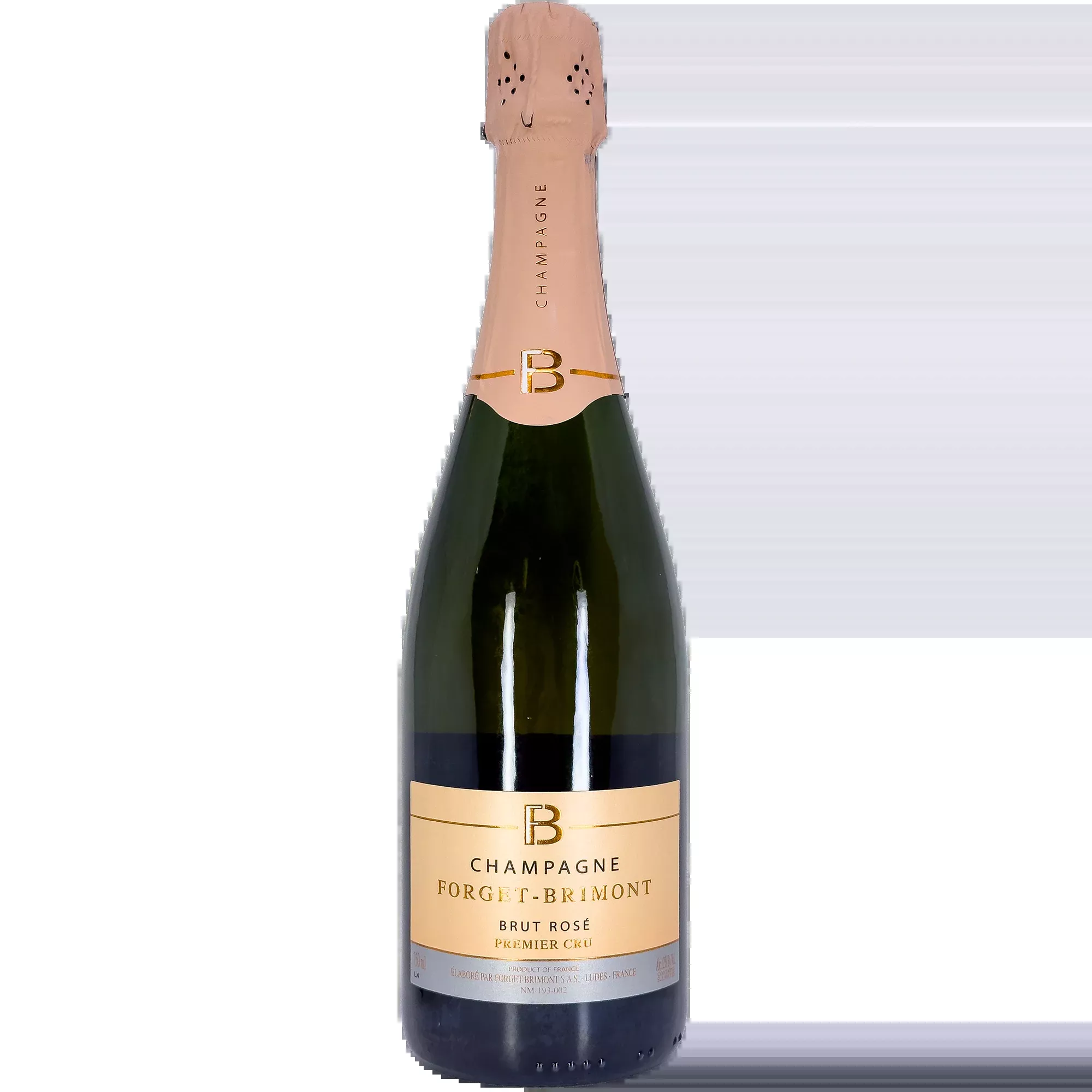 Forget-Brimont Premier Cru Brut Rose, Champagne, France