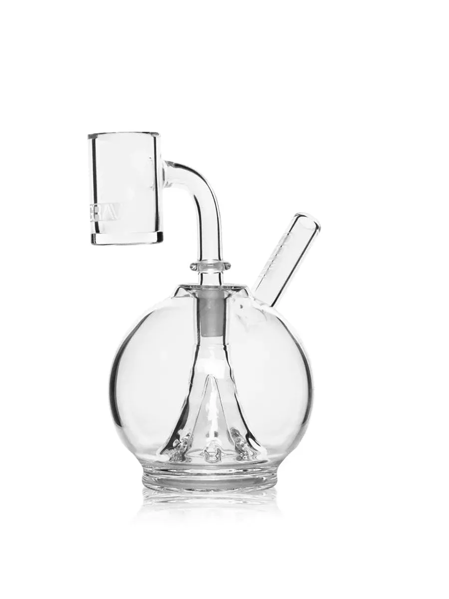 GRAV Eclipse Rig – Compact 3mm Borosilicate Dab Rig