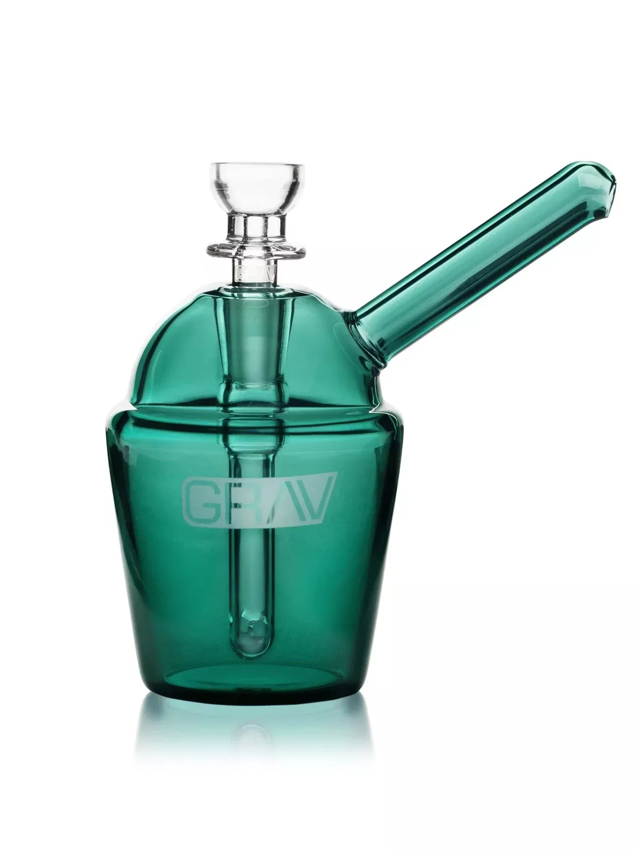 GRAV Slush Cup Pocket Bubbler – Compact Glass Powerhouse