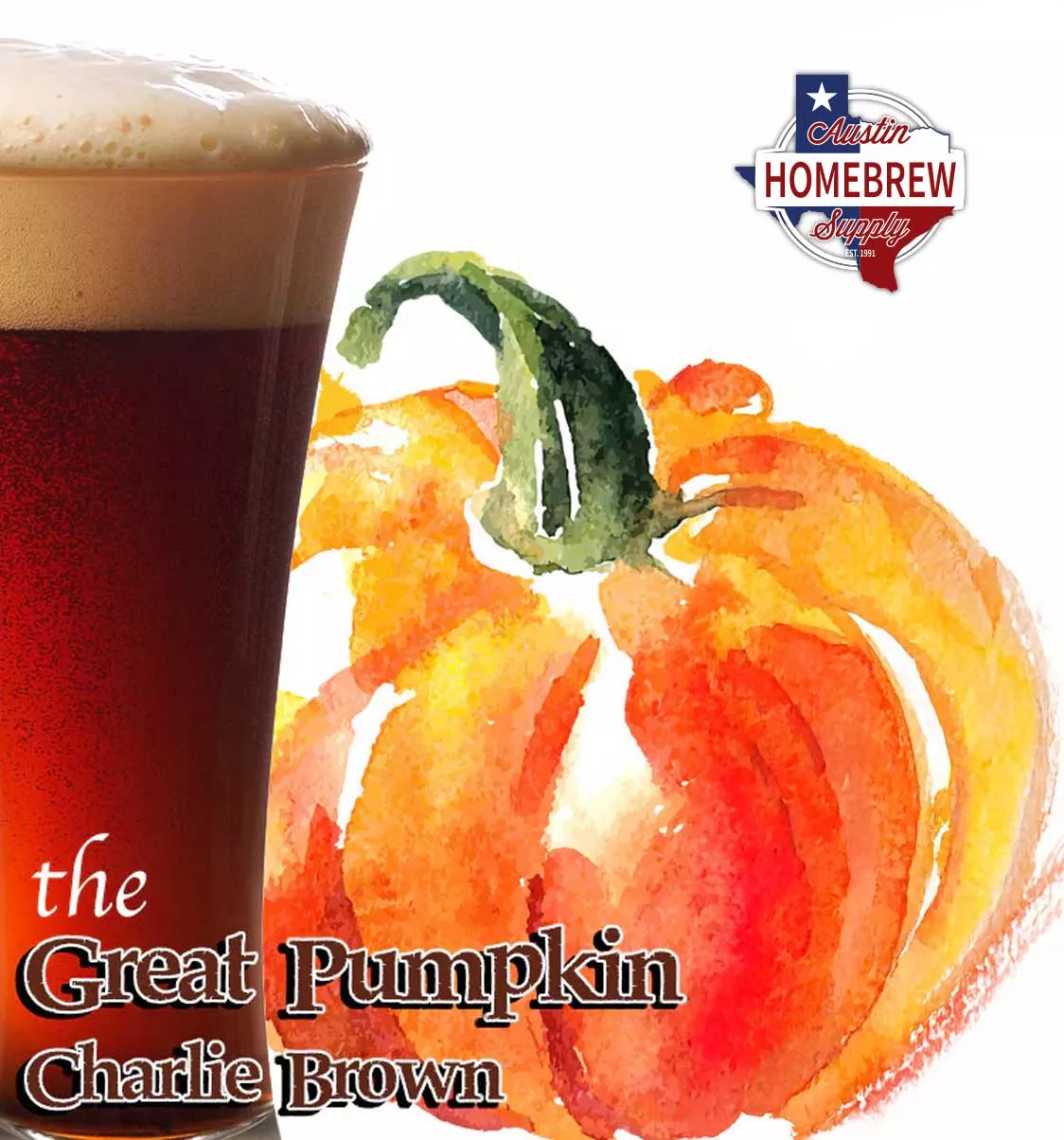 'The Great Pumpkin Charlie Brown' Ale - All Grain Special